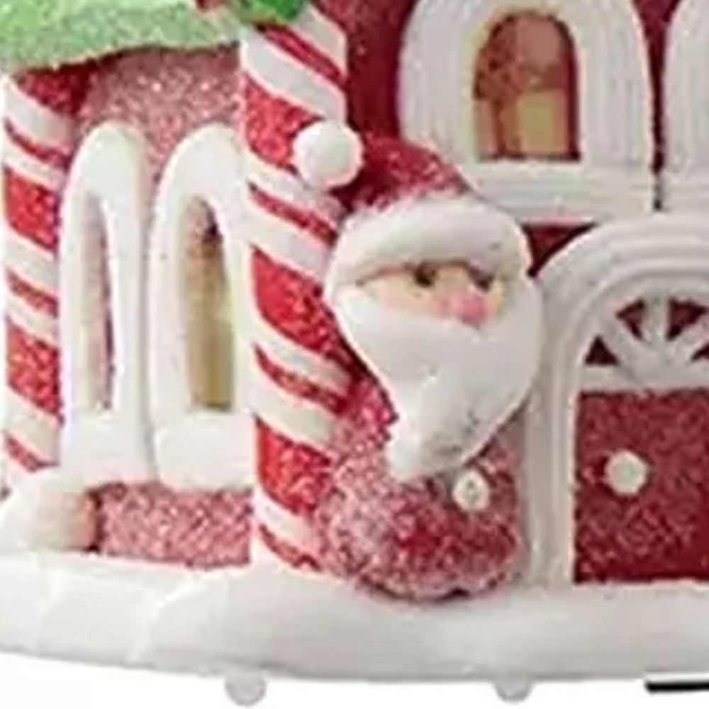 Kurt Adler Claydough LED Gingerbread House Ornament - Santa, NWT ๐
๐ผ - Picture 2 of 3